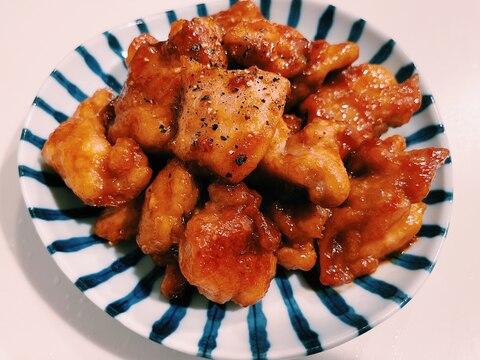 鶏肉のケチャップ甘辛焼き